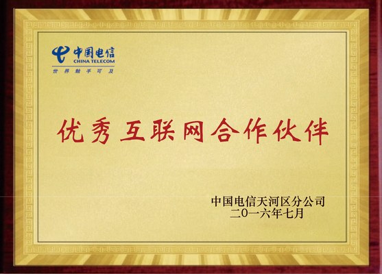 优秀互联网合作伙伴